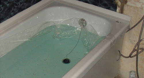 Установкой акрилового вкладыша | Нагорный район